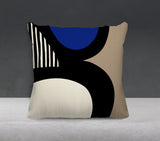 Lara Spun Polyester Square Indoor/Outdoor Throw Pillow