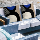 Lara Spun Polyester Lumbar Indoor/Outdoor Throw Pillow