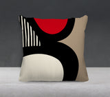Lara Spun Polyester Square Indoor/Outdoor Throw Pillow