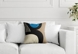 Lara Spun Polyester Square Indoor/Outdoor Throw Pillow