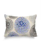 Legion Floral Spun Polyester Lumbar Indoor/Outdoor Throw Pillow
