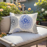 Legion Floral Spun Polyester Lumbar Indoor/Outdoor Throw Pillow