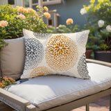 Legion Floral Spun Polyester Square Indoor/Outdoor Throw Pillow