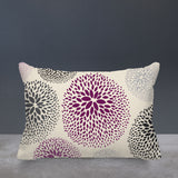 Legion Floral Spun Polyester Lumbar Indoor/Outdoor Throw Pillow