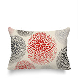 Legion Floral Spun Polyester Lumbar Indoor/Outdoor Throw Pillow