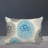 Legion Floral Spun Polyester Lumbar Indoor/Outdoor Throw Pillow
