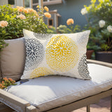 Legion Floral Spun Polyester Lumbar Indoor/Outdoor Throw Pillow