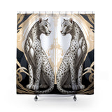 Lenin Shower Curtain in Multicolor