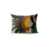 Lev Microsuede Lumbar Throw Pillow