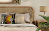 Lev Microsuede Square Throw Pillow