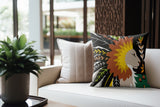 Lev Microsuede Lumbar Throw Pillow