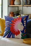 Lev Microsuede Lumbar Throw Pillow