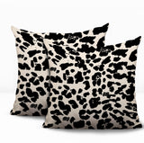 Lexy Zebra Print Indoor/Outdoor Reversible Square Pillow