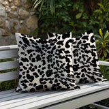Lexy Zebra Print Indoor/Outdoor Reversible Square Pillow