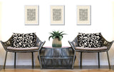 Lexy Zebra Print Indoor/Outdoor Reversible Rectangular Pillow