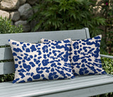 Lexy Zebra Print Indoor/Outdoor Reversible Rectangular Pillow