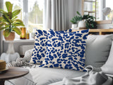 Lexy Zebra Print Indoor/Outdoor Reversible Square Pillow