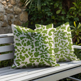Lexy Zebra Print Indoor/Outdoor Reversible Square Pillow