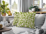Lexy Zebra Print Indoor/Outdoor Reversible Square Pillow