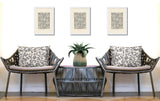 Lexy Zebra Print Indoor/Outdoor Reversible Rectangular Pillow