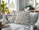 Lexy Zebra Print Indoor/Outdoor Reversible Square Pillow
