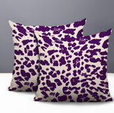 Lexy Zebra Print Indoor/Outdoor Reversible Square Pillow