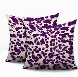 Lexy Zebra Print Indoor/Outdoor Reversible Square Pillow