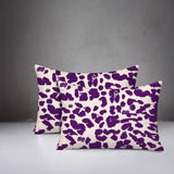 Lexy Zebra Print Indoor/Outdoor Reversible Rectangular Pillow