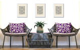 Lexy Zebra Print Indoor/Outdoor Reversible Rectangular Pillow