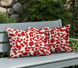 Lexy Zebra Print Indoor/Outdoor Reversible Rectangular Pillow