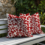 Lexy Zebra Print Indoor/Outdoor Reversible Square Pillow