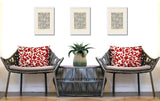 Lexy Zebra Print Indoor/Outdoor Reversible Rectangular Pillow