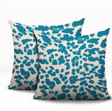 Lexy Zebra Print Indoor/Outdoor Reversible Square Pillow