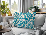 Lexy Zebra Print Indoor/Outdoor Reversible Square Pillow