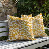 Lexy Zebra Print Indoor/Outdoor Reversible Square Pillow