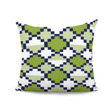 Lilianna Geometric Reversible Indoor/Outdoor Square Pillow