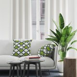 Lilianna Geometric Reversible Indoor/Outdoor Square Pillow