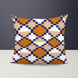 Lilianna Geometric Reversible Indoor/Outdoor Square Pillow