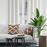 Lilianna Geometric Reversible Indoor/Outdoor Square Pillow