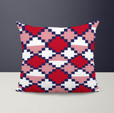 Lilianna Geometric Reversible Indoor/Outdoor Square Pillow