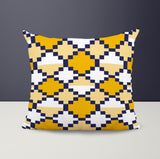Lilianna Geometric Reversible Indoor/Outdoor Square Pillow