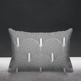 Limpo Starburst Outdoor Reversible Throw Rectangular Pillow