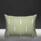 Limpo Starburst Outdoor Reversible Throw Rectangular Pillow