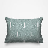 Limpo Starburst Outdoor Reversible Throw Rectangular Pillow