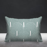 Limpo Starburst Outdoor Reversible Throw Rectangular Pillow