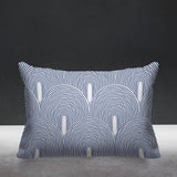 Limpo Starburst Outdoor Reversible Throw Rectangular Pillow