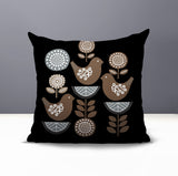 Lina Bird Reversible Indoor/Outdoor Square Pillow