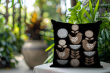 Lina Bird Reversible Indoor/Outdoor Square Pillow