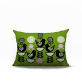 Lina Bird Reversible Indoor/Outdoor Rectangle Pillow