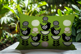 Lina Bird Reversible Indoor/Outdoor Rectangle Pillow